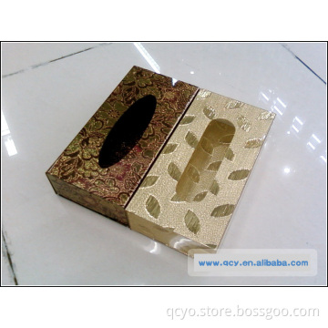 hotel balfour tissue box acrylic glass QCY-TB-17